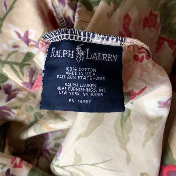 Ralph Lauren Standard Pillowcase Allison Pattern - Picture 4 of 4